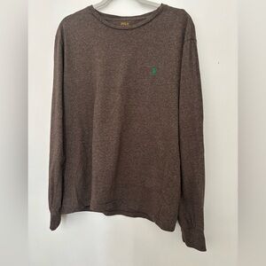 Polo Ralph Lauren Heather Brown Soft Long Sleeve